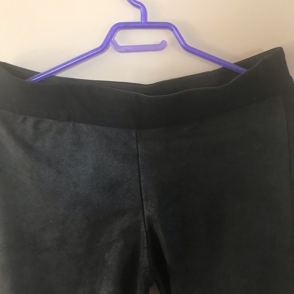 Leather like pants from joe fresh size medium - Picture 5 of 7